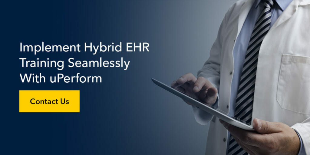 Reducing EHR Training and Onboarding Costs - uPerform