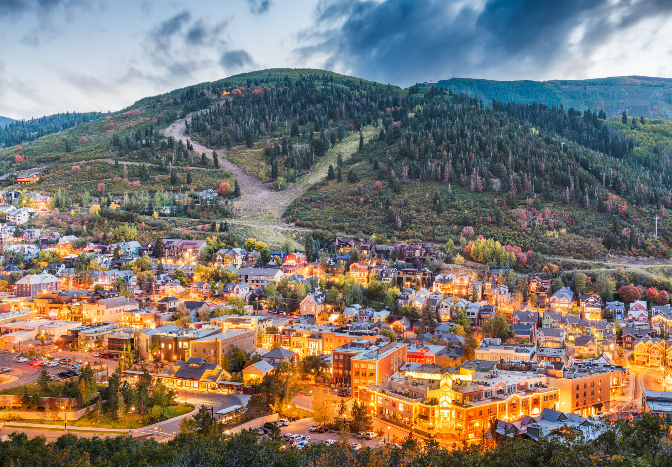 Park City Utah skyline